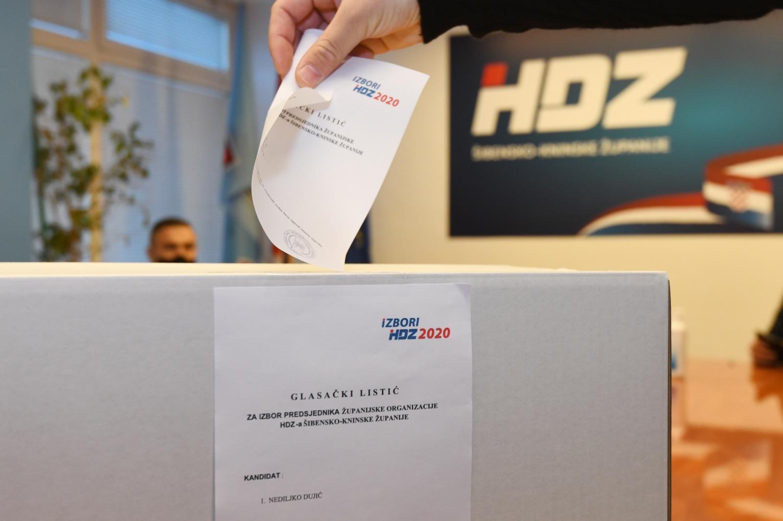 HDZ bira čelnike lokalnih organizacija