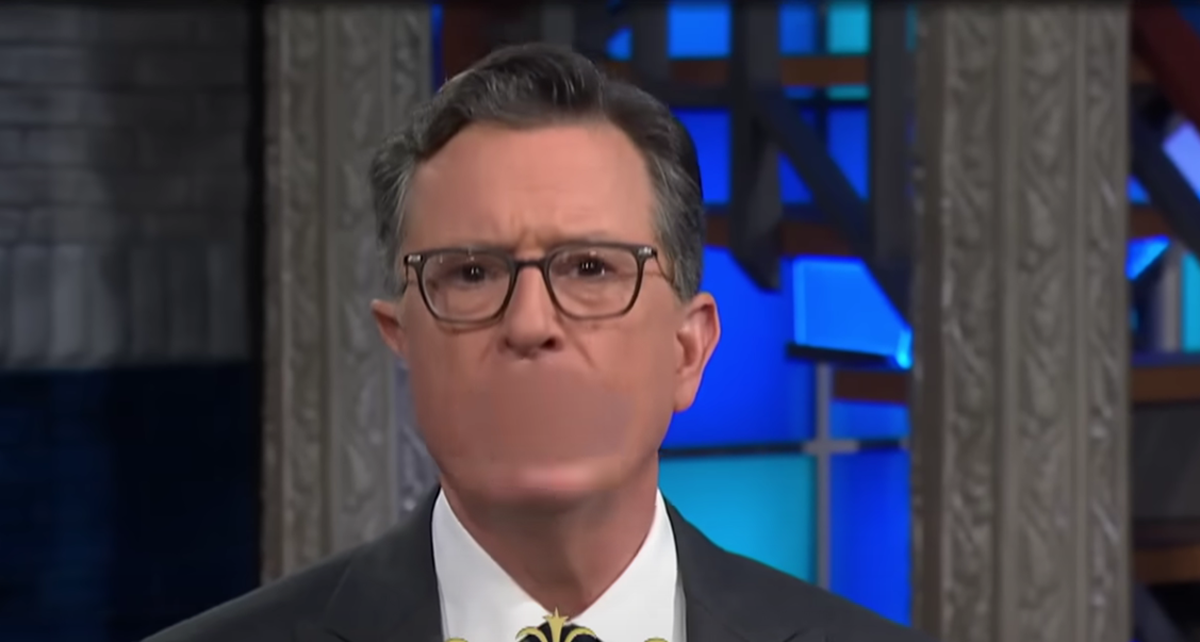 Stephen Colbert Trumpu: Je*i se