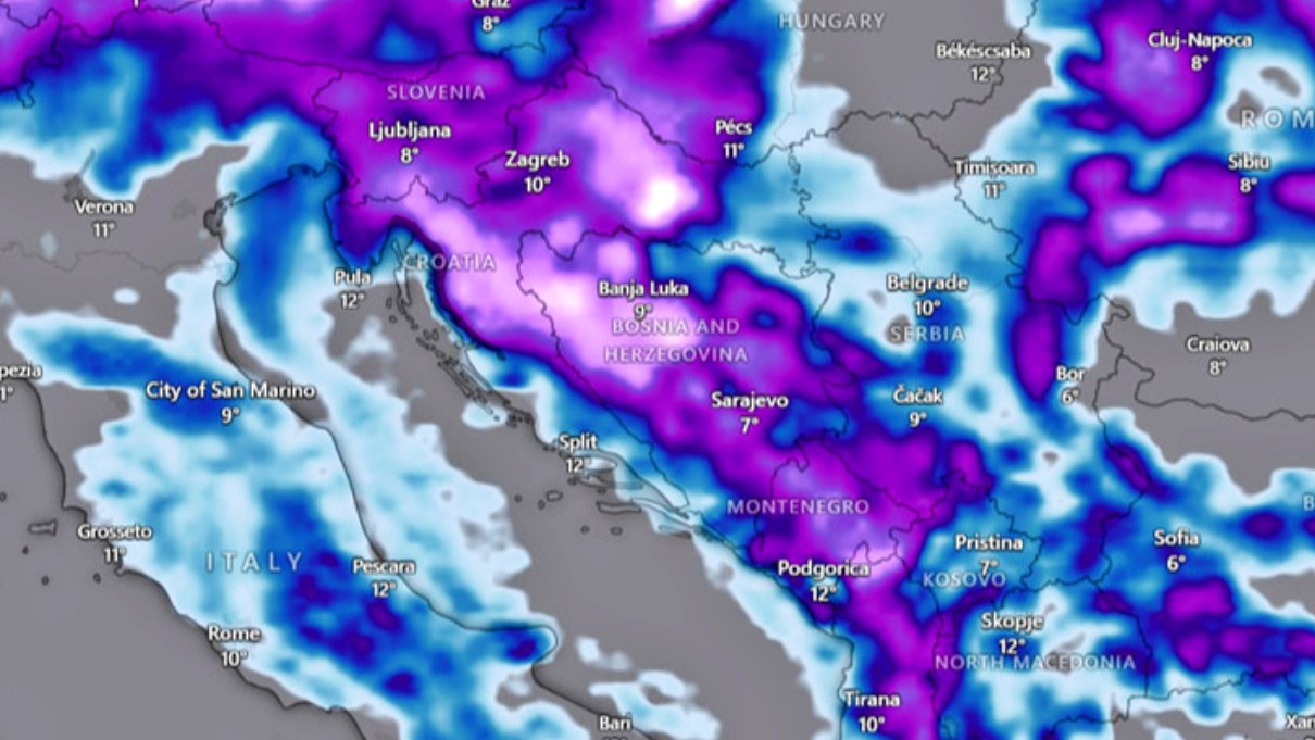 Stiže žestoka promjena, u Lici moguć metar snijega.  Meteorolog: Vraćamo se u zimu