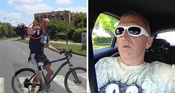 VIDEO Biciklist u Zagrebu mahao nožem instruktoru vožnje. Oglasila se policija