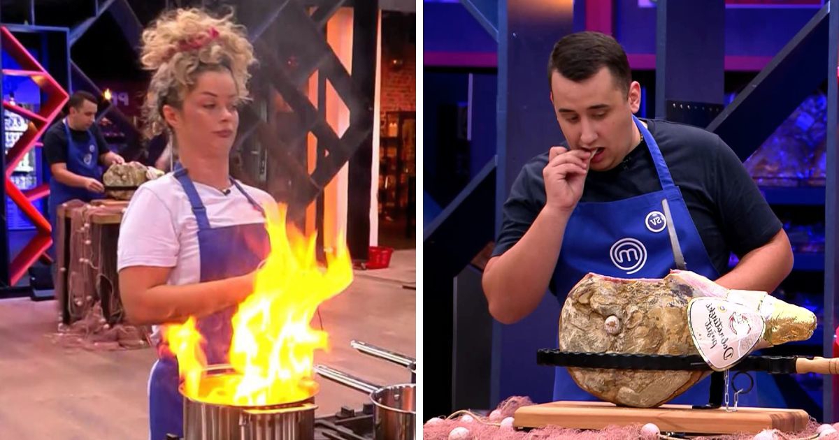 U plavom timu zapalio se lonac, Ivan je za to vrijeme bezbrižno degustirao pršut