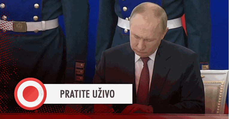 Reakcije na Putinov govor. EU: Nikad nećemo priznati Putinovu nezakonitu aneksiju