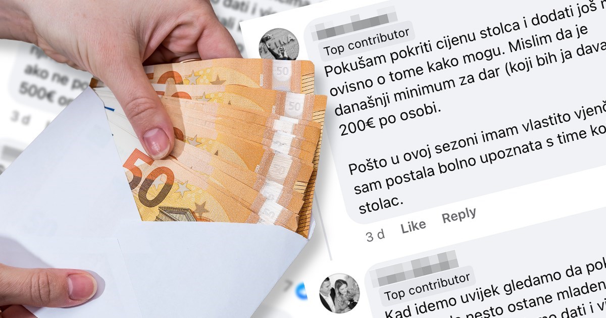 "Ako ne mogu platiti, neka je ne rade": Pitali smo Hrvate koliko daruju u svatovima