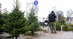 U Zagrebu se potukli prodavači borova, dvoje ljudi završilo u bolnici