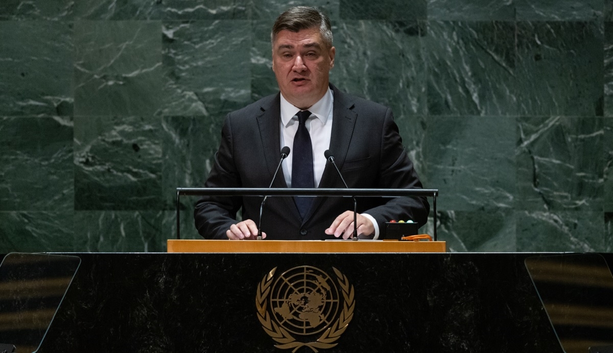 Milanović se obratio UN-u, ni jednom nije spomenuo Ukrajinu i Rusiju