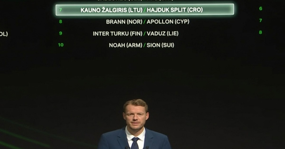 Gaf UEFA-e na ždrijebu Konferencijske lige. Hajduku pripisali krivog protivnika