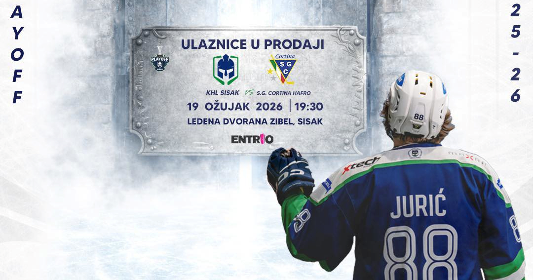 Navijačka groznica trese Sisak. Hokejaši sutra love polufinale Alpske lige