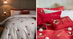 Uživajte u božićnom duhu u spavaćoj sobi uz predivne blagdanske posteljine