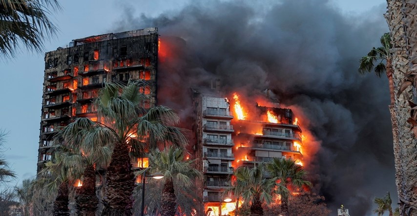 Raste broj poginulih u požaru zgrade u Valenciji, među njima curica (3) i beba