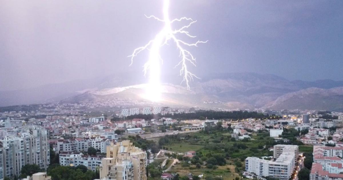 Rekordi u tri grada, oluja u Dalmaciji. Meteorologinja: Prijeti razorno nevrijeme