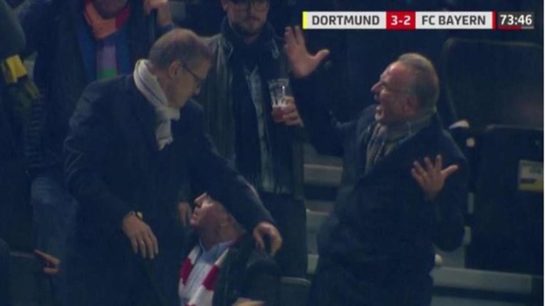 Bayernovi čelnici pobjesnili nakon što su zaliveni pivom