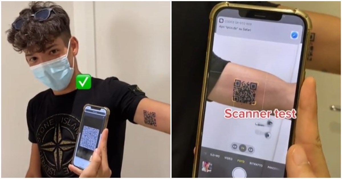 Talijan si istetovirao covid-potvrdu