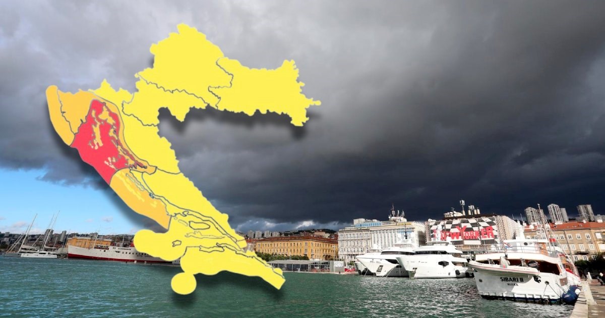 Stiže velika promjena vremena, DHMZ upozorava: Olujni vjetar, drastično zahlađenje...