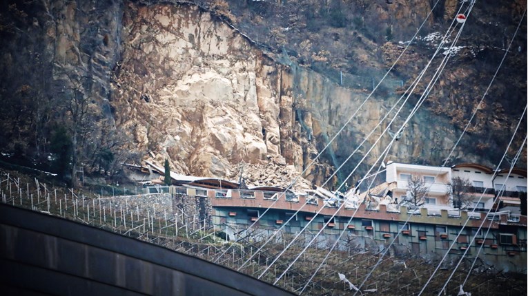Odron kamenja zatrpao hotel u južnom Tirolu