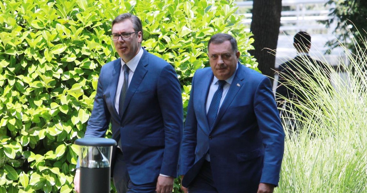 Vučić protiv sankcija Dodiku: Neće biti blokade na Drini dok sam ja predsjednik