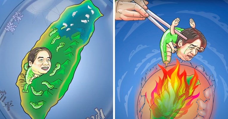 VIDEO Kina održava vojne vježbe, objavila animaciju: "Predsjednik Tajvana je parazit"