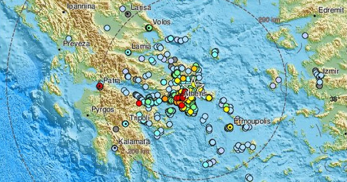 Snažan potres pogodio Grčku