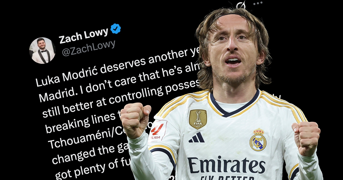 Modrić oduševio američkog novinara: Nije me briga što će uskoro 40. Zaslužuje ostati