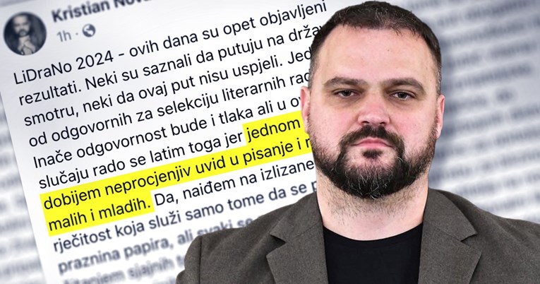 Hrvatski pisac poslao poruku djeci koja nisu prošla na LiDraNo: "Ja sam jedan od vas"