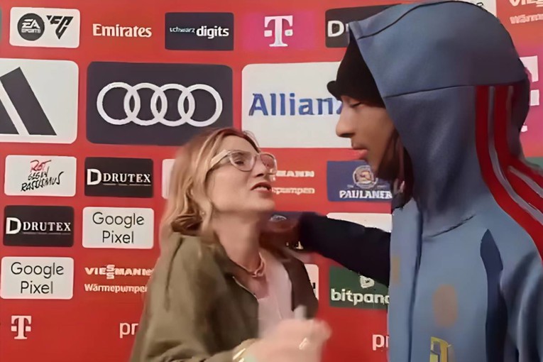 VIDEO Novinarka iznenadila Olisea. Zabio hat-trick pa dobio poseban poklon
