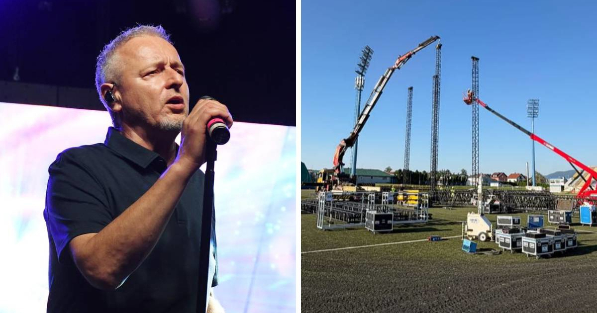 Thompson podijelio fotografije: "Počele pripreme za koncert u Zaprešiću"