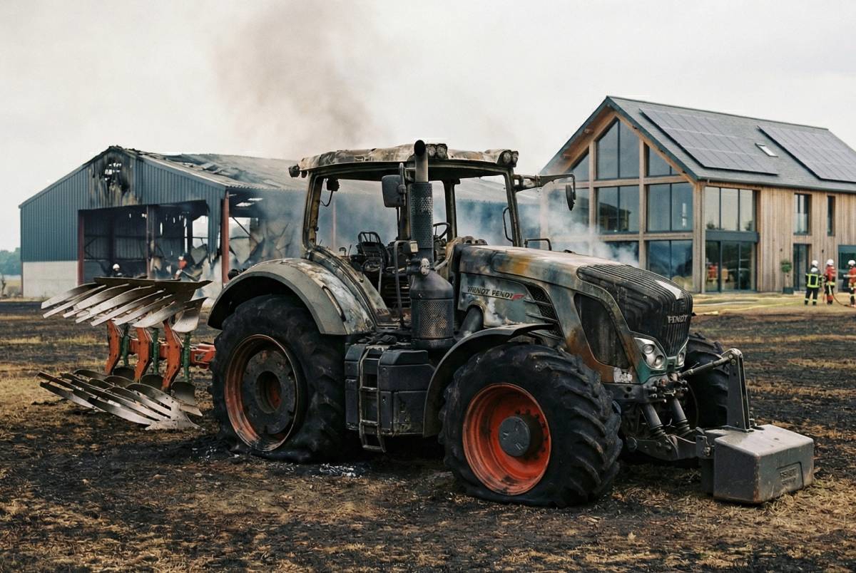 U Tenji izgorio traktor vrijedan 30.000 eura, uzrok tehnički kvar — image 3