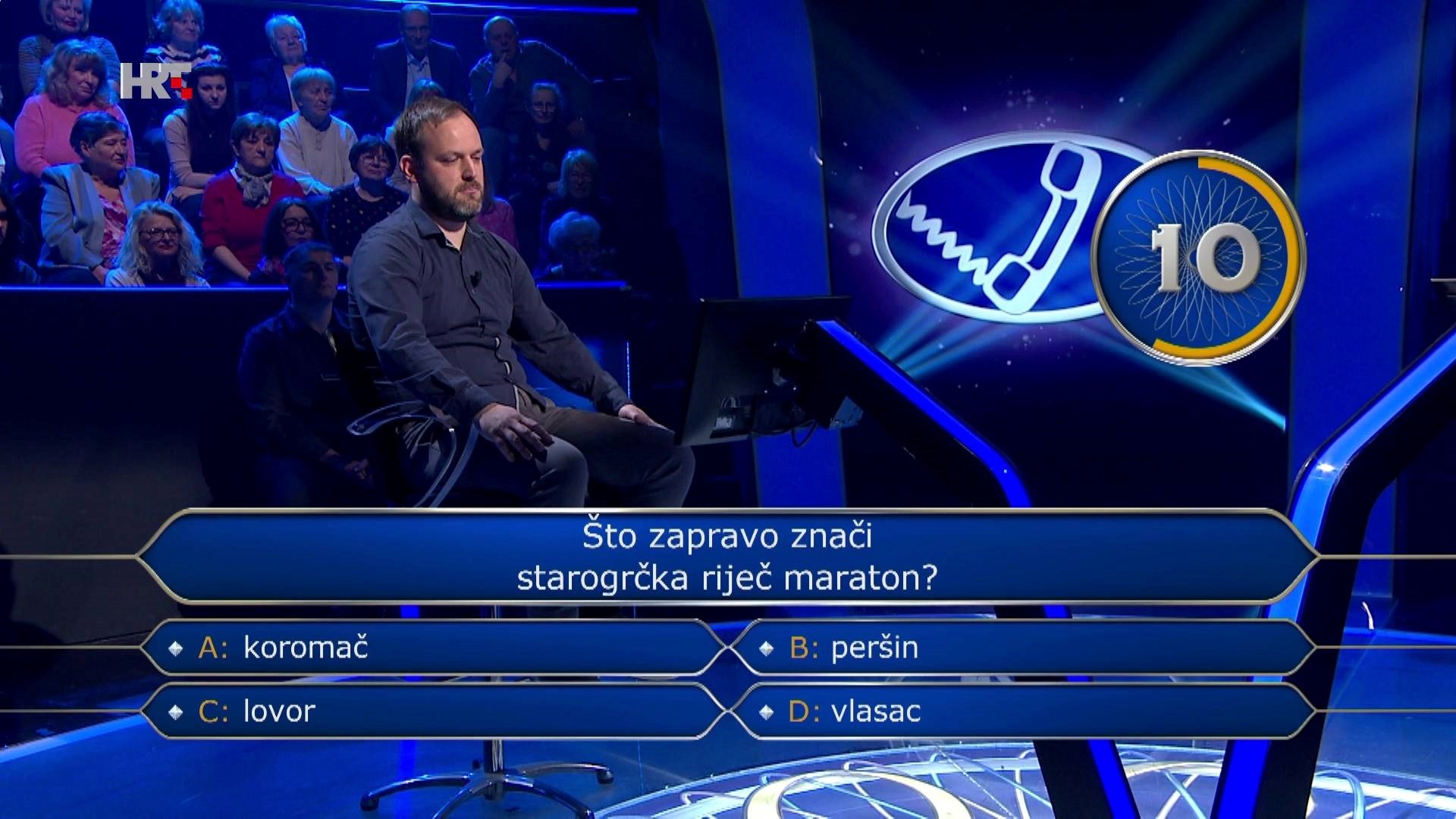 Mak u Milijunašu odustao na pitanju za 18.000 eura. Biste li vi znali odgovor?