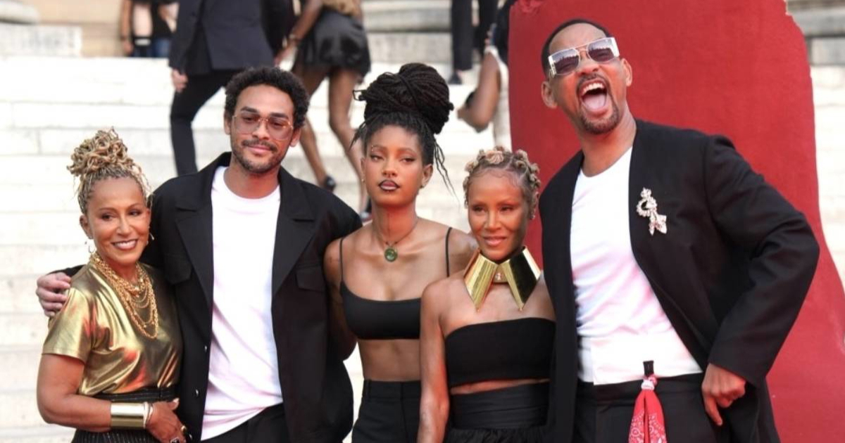 Will Smith i supruga Jada s obitelji podržali sina na Tjednu mode u Parizu