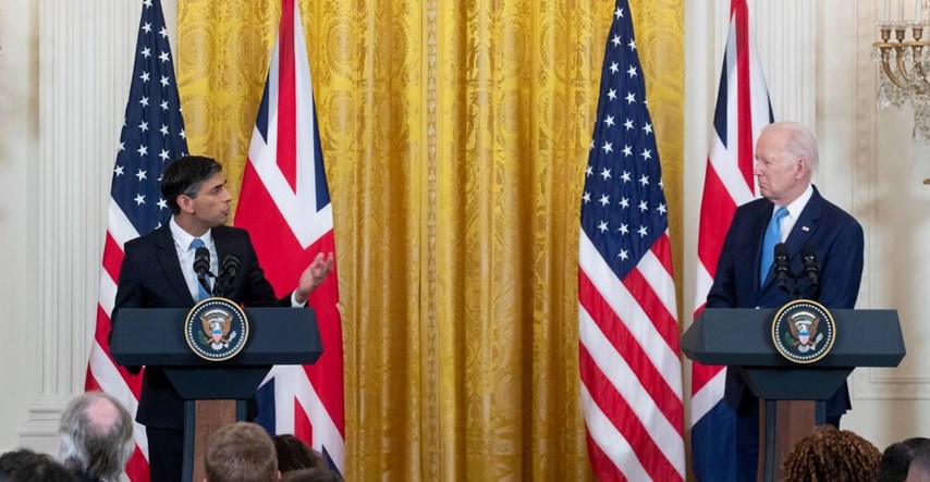 Američko-britanski odgovor Kini i Rusiji: Biden i Sunak dogovorili novo partnerstvo