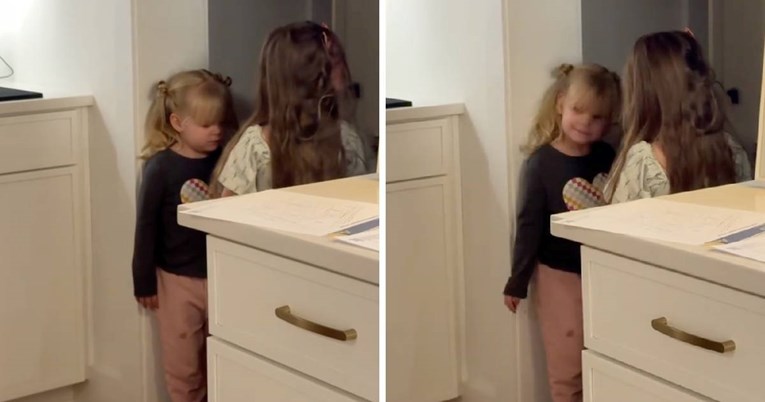 Snimka koja topi srce: Male sestre same riješile svađu, mama sve snimila