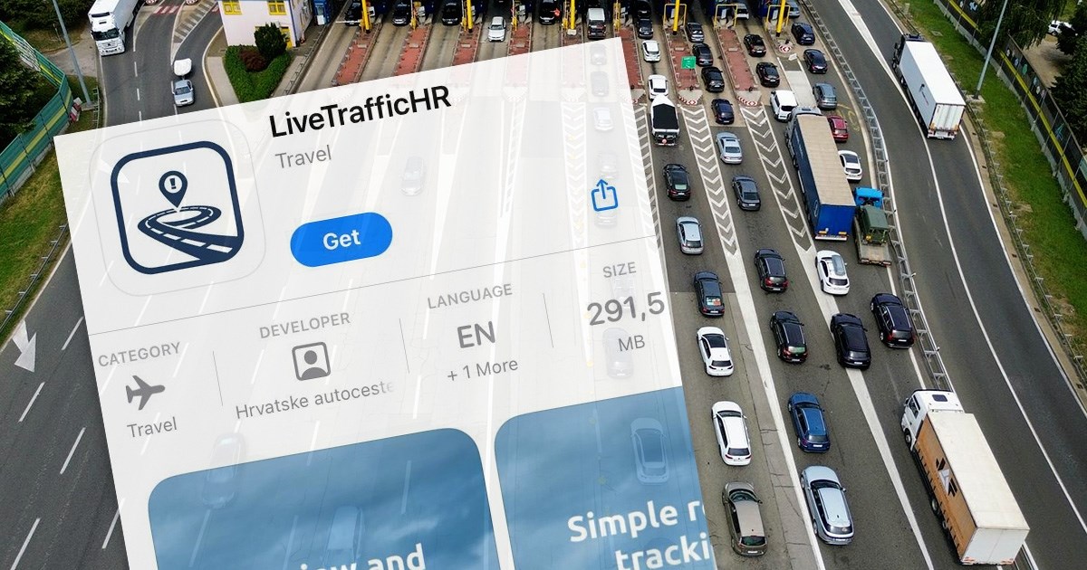 HAC pokrenuo aplikaciju LiveTrafficHR, sličnu Google Mapsu