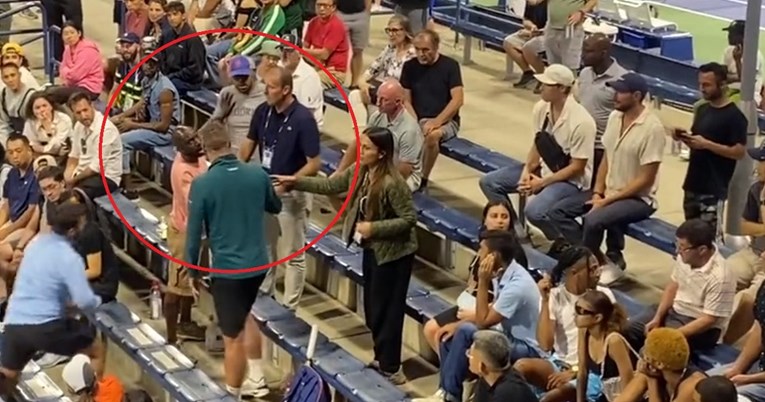 VIDEO Teniskog izbornika Srbije napao navijač: Ovo je New York, ne je*ena Srbija
