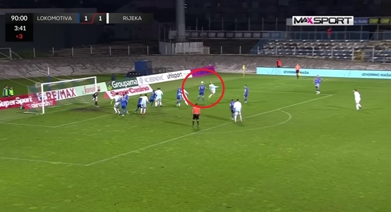 Pogledajte zašto su igrači Rijeke i Sopić poludjeli na suca u 94. minuti