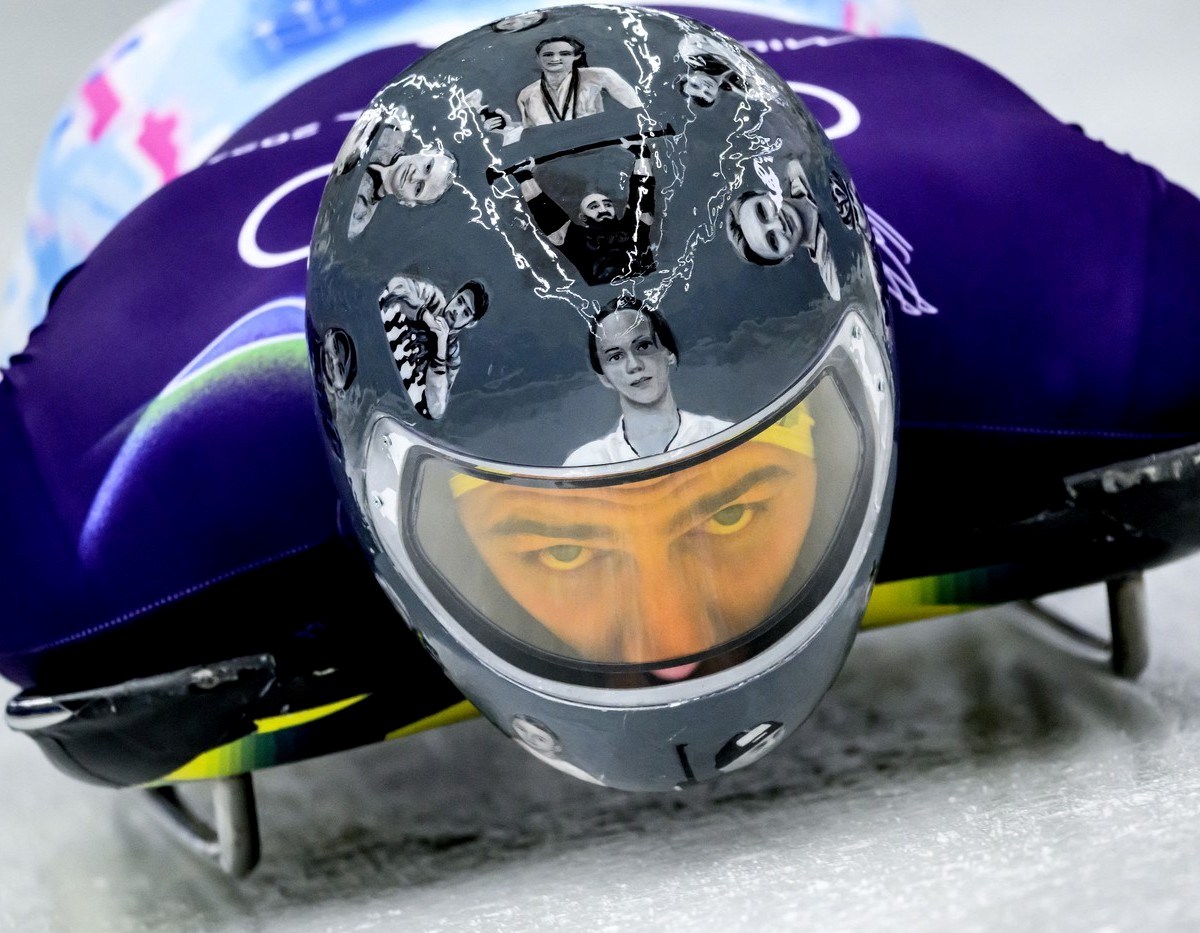 Olimpijski odbor zabranio Ukrajincu nošenje kacige s fotografijama ubijenih sportaša