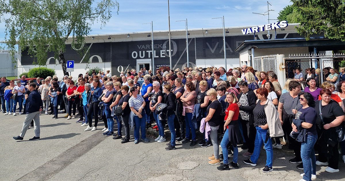 Radnici Varteksa i danas štrajkaju
