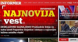 Vučićevi tabloidi: Predsjednik će sutra dati frapantne dokaze o lažima ustaške vlade