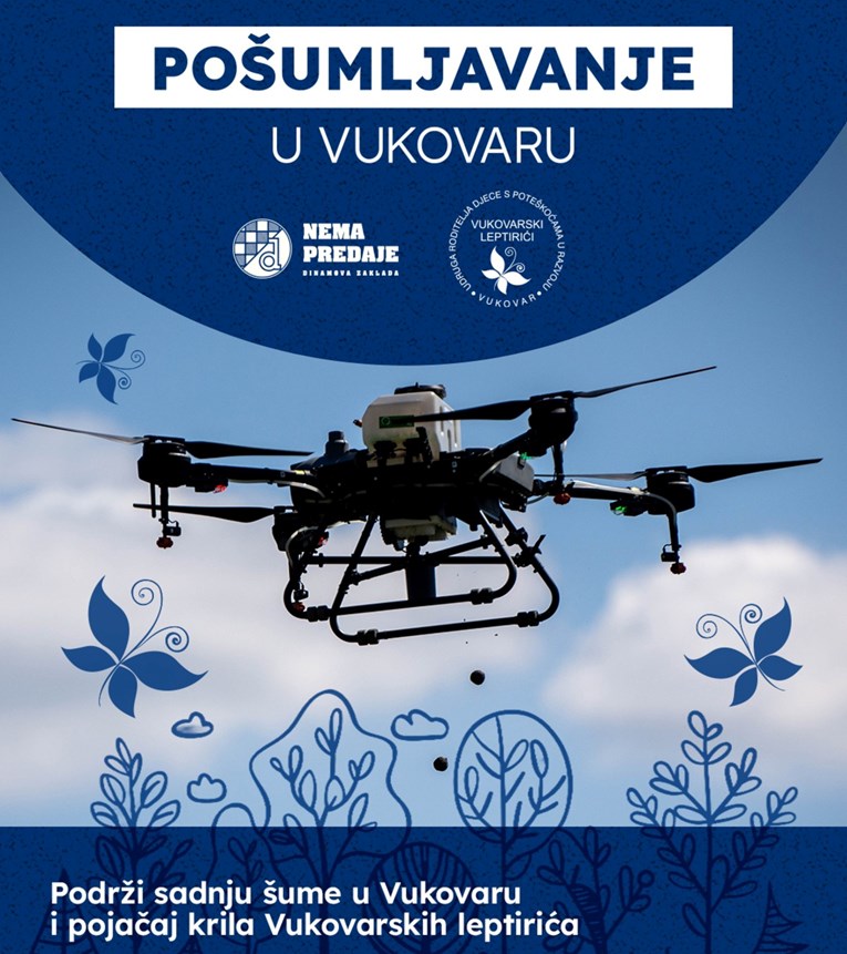 Dinamova humanitarna akcija: Zasadi šumu u Vukovaru i pomogni Vukovarskim leptirićima