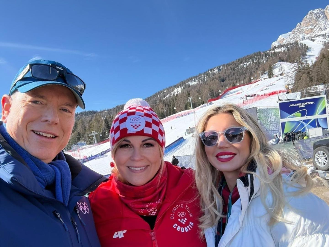 Ovo je Kolinda s "dragim prijateljima, kolegom princem Albertom i Blankom Matešom"