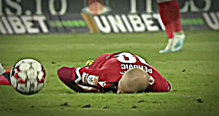 VIDEO Srpski nogometaš nokautiran nogom u glavu. Oživljavali ga na terenu