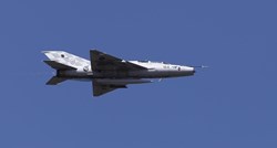 MiG-21 presreo avion kod Bjelovara