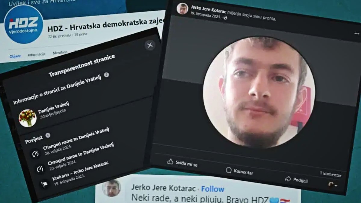 Gong: HDZ-ovi botovi su promijenili imena i slike, ali i dalje varaju građane
