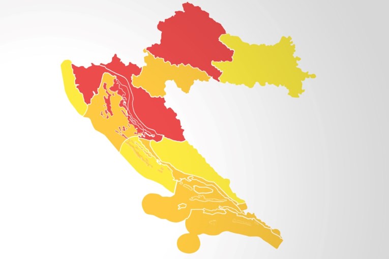 Za Zagreb objavljen crveni meteoalarm zbog vjetra