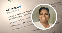 Indijska političarka Jebi Mather postala viralni hit među Hrvatima