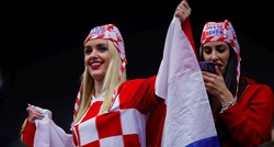 Lijepe hrvatske navijačice privlačile pažnju na tribinama tijekom utakmice s Belgijom