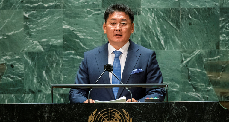 Mongolski predsjednik tijekom govora u UN-u odao počast konjima