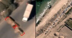 Izrael objavio snimku dronom: "Hamas blokirao konvoj civila koji bježe u Gazi"