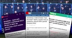 Srpski mediji o skandiranju Boysa u Bijelom Brdu: Skandal! Prijetili su klanjem Srba