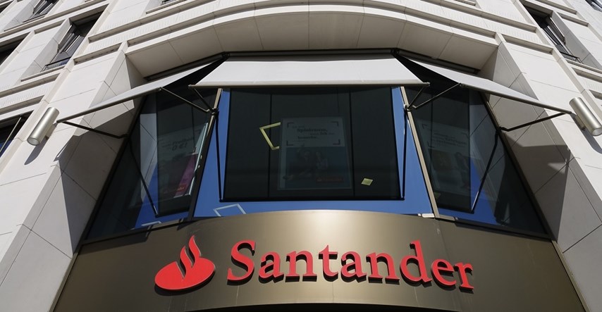 Banka Santander na tisuće računa greškom uplatila 155 milijuna eura