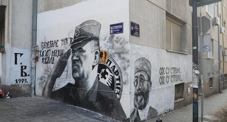 Srbija je prepuna grafita i murala posvećenih Ratku Mladiću i Draži Mihailoviću
