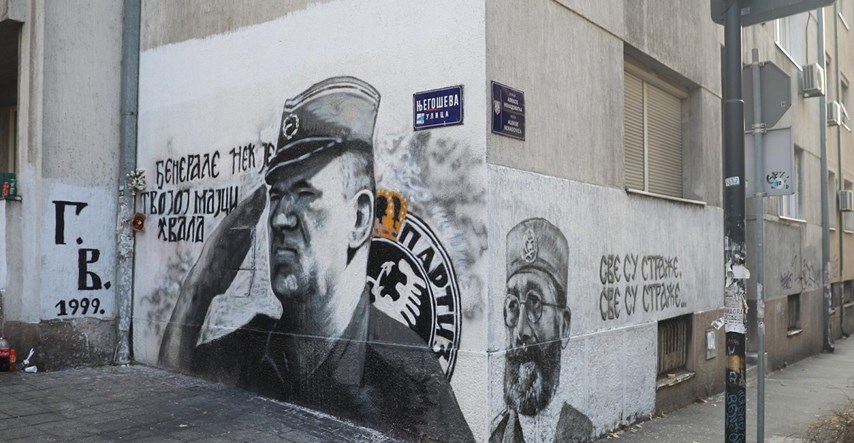 U Srbiji je 308 grafita i murala posvećenih Mladiću. Inicijativa traži da se uklone